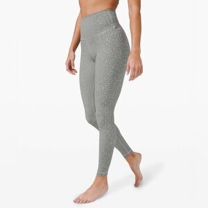 Lululemon Align HR 28” City Camo Silver Drop